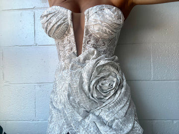 Blooming Mini Dress - HIRE - Amy Taylor Collection